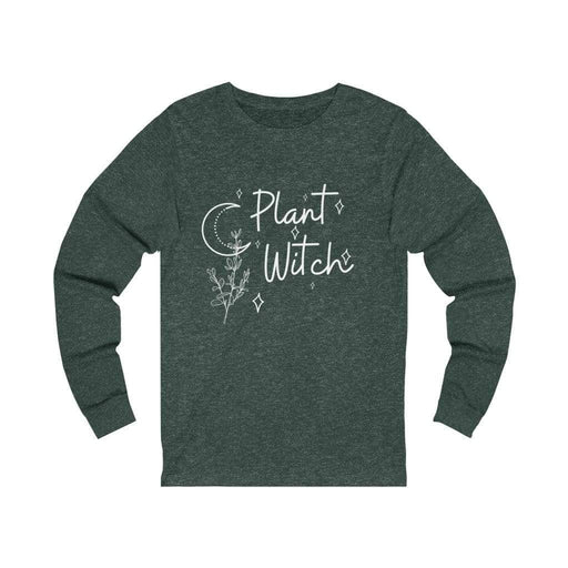 Printify Long-sleeve Green / L Plant Witch Long Sleeve