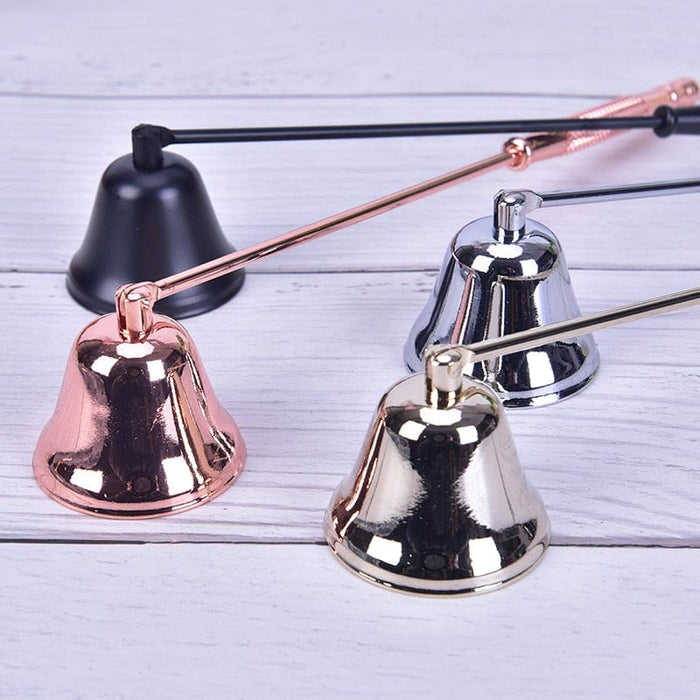 Ethereally Wicked 0 Wedding Candle Fire Extinguisher Stainless Steel Candles Wick Trimmer Oil Lamp Scissor Cutter Bell Shaped Scented Candle Snuffer