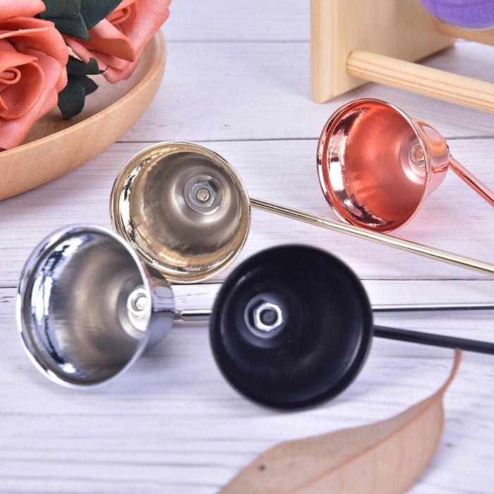 Ethereally Wicked 0 Wedding Candle Fire Extinguisher Stainless Steel Candles Wick Trimmer Oil Lamp Scissor Cutter Bell Shaped Scented Candle Snuffer