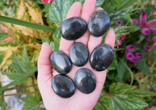 Ethereally Wicked Black Tourmaline Worry Stone