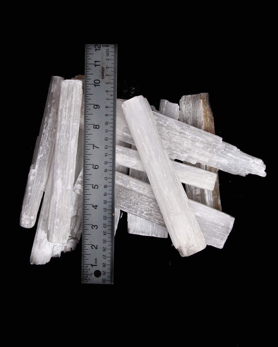 Ethereally Wicked crystals Rough Selenite