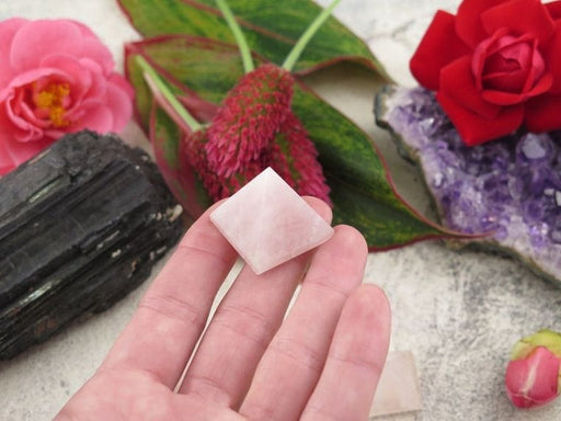 Ethereally Wicked Rose Quartz Pyramid