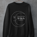 Printify Sweatshirt Black / L A witch in all of us Sweatshirt