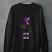 Printify Sweatshirt Black / S It's The Crystals For Me Sweatshirt