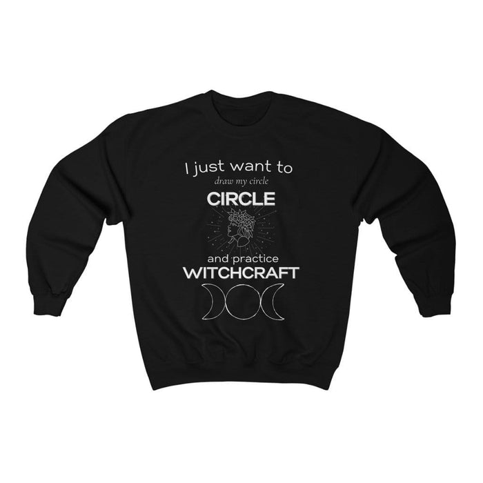 Printify Sweatshirt Practice Witchcraft