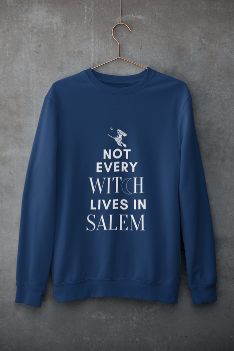 Printify Sweatshirt Navy / S You Say Witch Sweatshirt